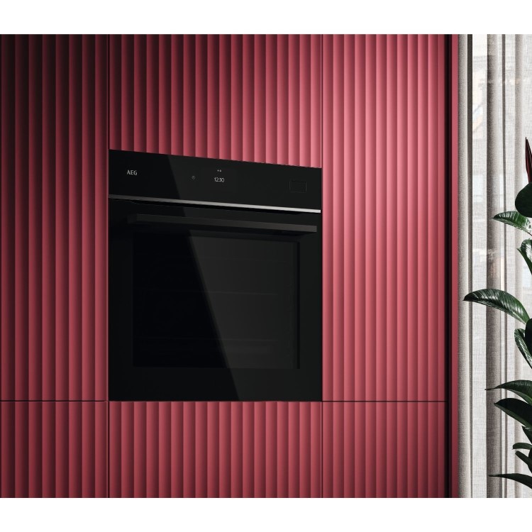 AEG 8000 Series Electric Single Oven - Black