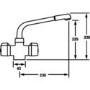 CDA TC26CH Classic Quarter Turn Monobloc Tap
