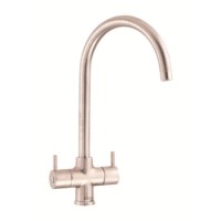 CDA TC55NI Swan Neck Monobloc Tap In Nickel
