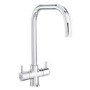 CDA TC65CH Monobloc Tap with Quad Spout
