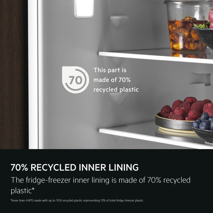 AEG 6000 Series 253 Litre 70/30 Integrated Fridge Freezer