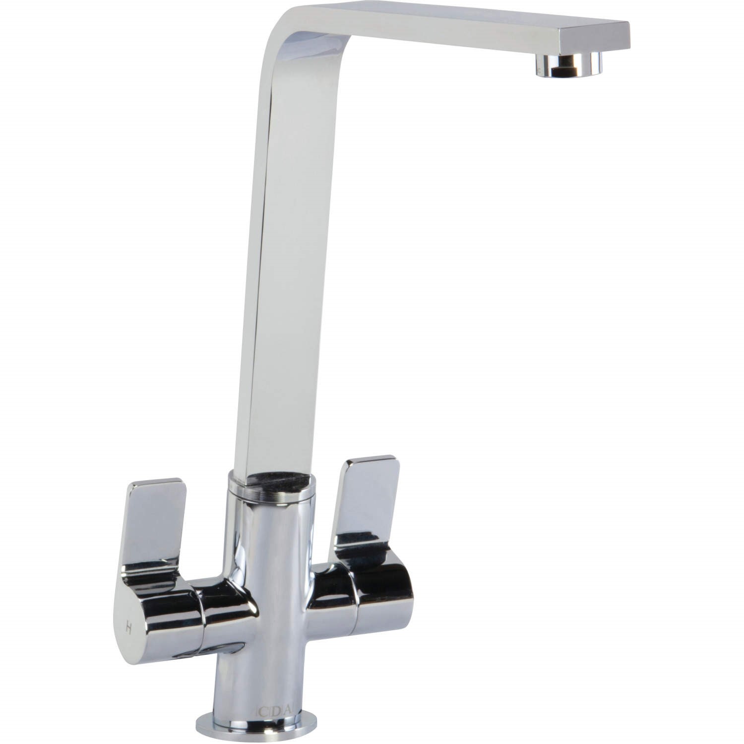 CDA Contemporary Slant Monobloc Tap Chrome