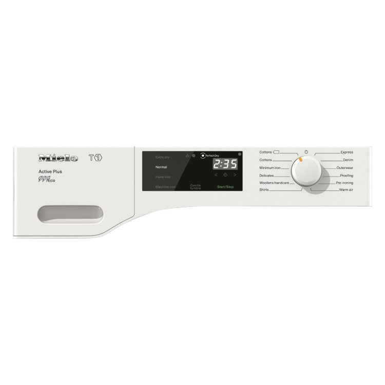 Miele TCE520WP ActivePlus 8kg Freestanding Heat Pump Tumble Dryer-White