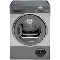 GRADE A1 - Hotpoint TCFS73BGG 7kg Freestanding Condenser Tumble Dryer - Graphite