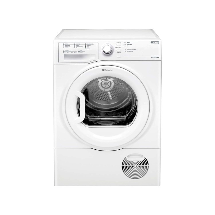 GRADE A2 - Hotpoint TCFS73BGP 7kg Freestanding Condenser Tumble Dryer Polar White