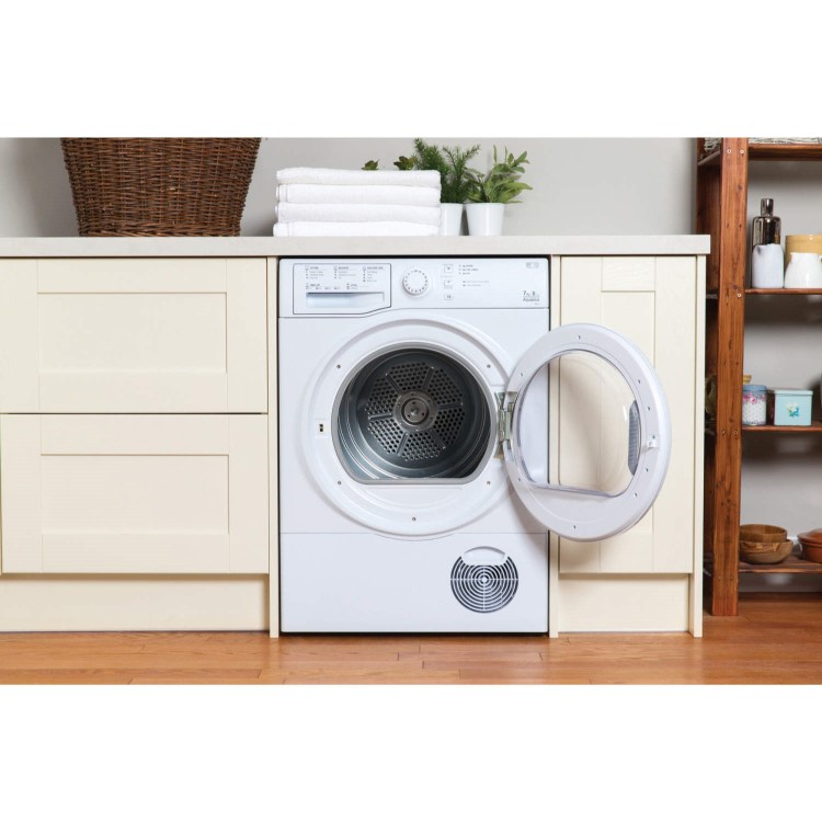 GRADE A2 - Hotpoint TCFS73BGP 7kg Freestanding Condenser Tumble Dryer Polar White