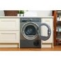 GRADE A1 - Hotpoint TCFS83BGG 8kg Freestanding Condenser Sensor Dryer - Graphite