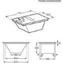 AEG 6000 Series 70cm 4 Zone Venting Induction ExtractorHob