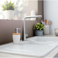 Rangemaster Conical Chrome Single Lever Mixer Kitchen Tap