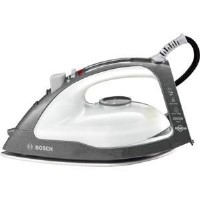 Bosch TDA4650GB 2500W Steam Iron With Palladium-Glissee Ceramic Soleplate - Grey And White