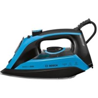 Bosch TDA5073GB Sensixx'x DA50 3100W Steam Iron With Vertical Steam - Black & Blue