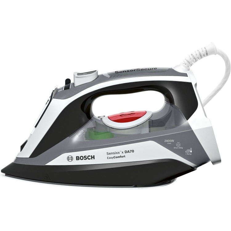 Bosch TDA70EYGB Sensixx EasyComfort Steam Iron - Black/White