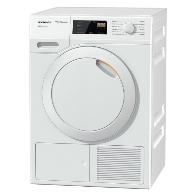 Miele TDD130 Classic 8kg Freestanding Heat Pump Tumble Dryer - White