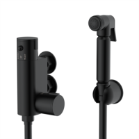 ONLY OPENED - Black Thermostatic Douche Shower Spray Kit