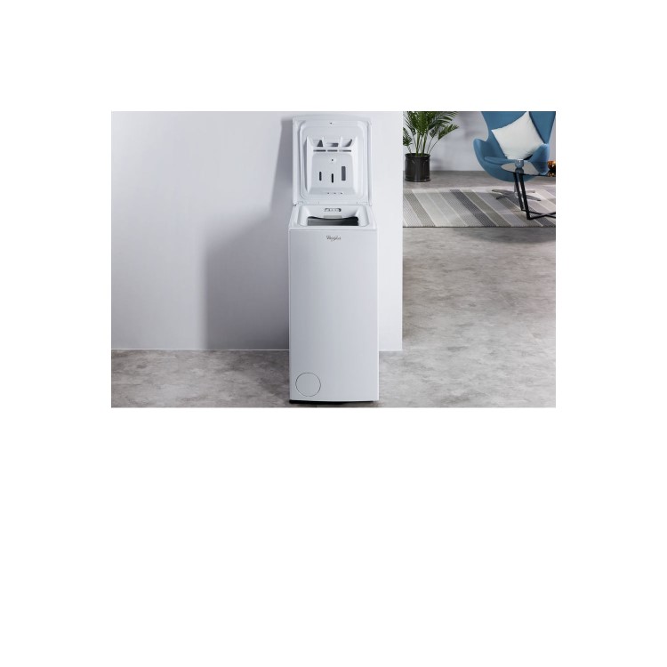 Whirlpool TDLR60210 6kg 1200rpm Spin Freestanding Top Loading Washing Machine - White