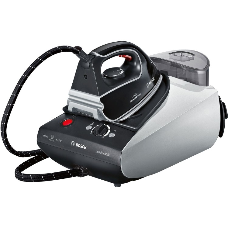 GRADE A1 - Bosch TDS3526GB Sensixx B35L Steam Generator Iron - Black And Grey