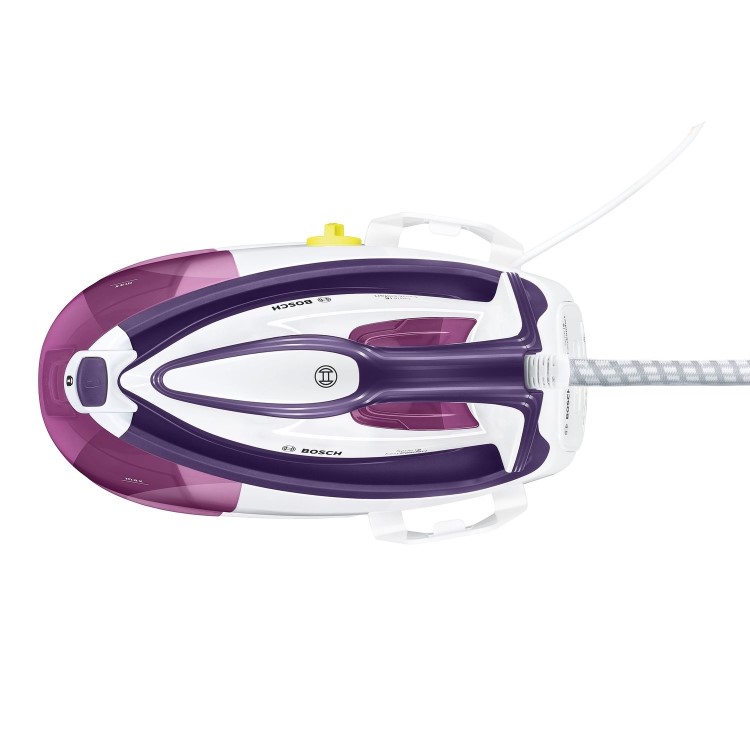Bosch TDS6030GB Serie 6 EasyComfort Steam Generator Iron White And Deep Berry
