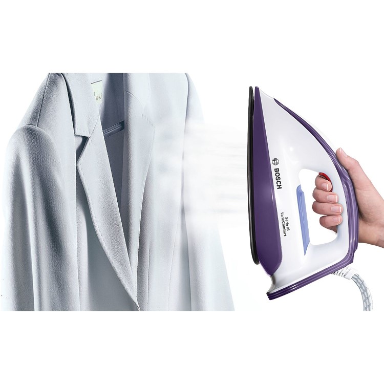 Bosch TDS6080GB Serie 6 ProHygienic Steam Generator Iron White And Violet