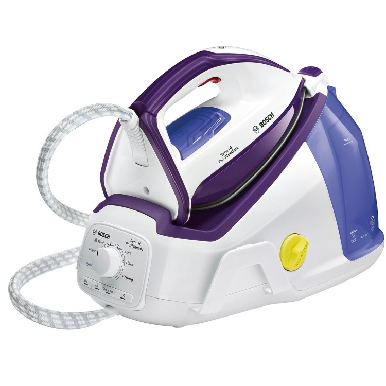 Bosch TDS6080GB Serie 6 ProHygienic Steam Generator Iron White And Violet