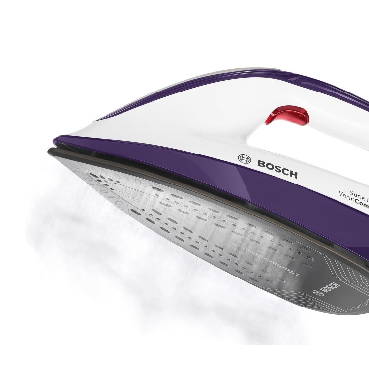 Bosch TDS6080GB Serie 6 ProHygienic Steam Generator Iron White And Violet