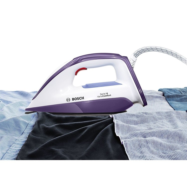 Bosch TDS6080GB Serie 6 ProHygienic Steam Generator Iron White And Violet