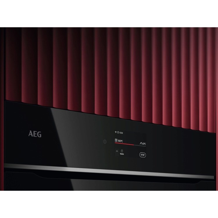 Refurbished AEG 7000 Series E7PB731AB 60cm Single Built In Electric Oven Black