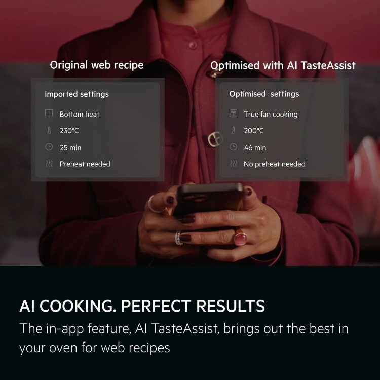 Refurbished AEG 7000 Series E7PB731AB 60cm Single Built In Electric Oven Black