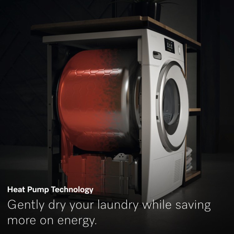 Miele 8kg Heat Pump Tumble Dryer - White