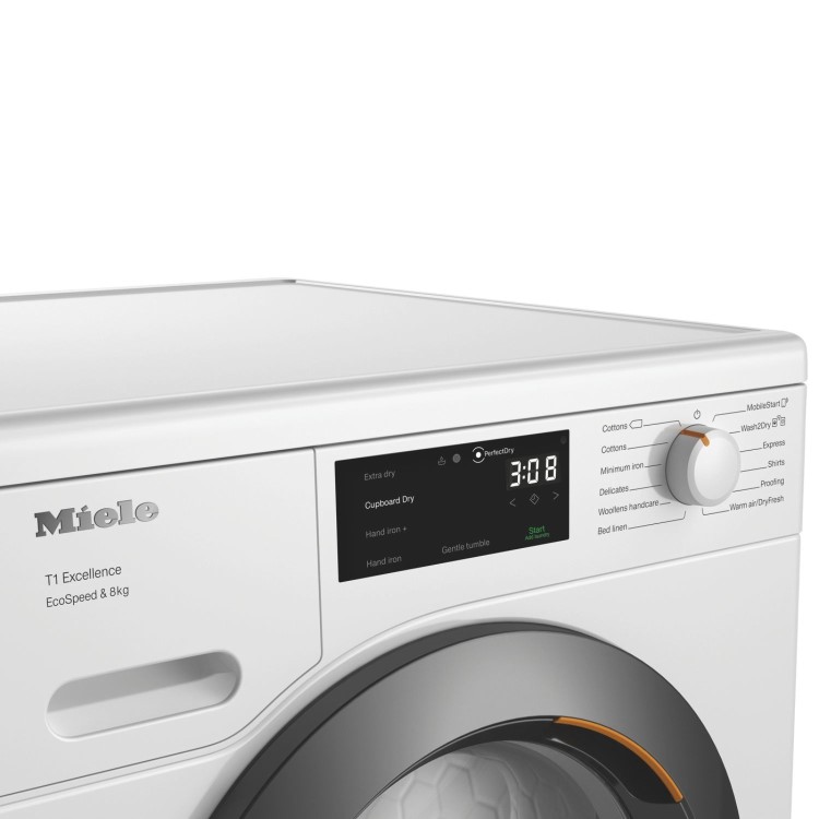 Miele 8kg Heat Pump Tumble Dryer - White