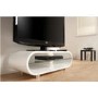 GRADE A1 - TechLink Ovid OV95 White TV Stand - Up to 50 Inch
