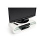GRADE A1 - TechLink Ovid OV95 White TV Stand - Up to 50 Inch