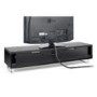 TechLink Panorama PM160B Black TV Cabinet - Up to 80 Inch 