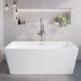 Small Freestanding Double Ended Bath 1300 x 700mm - Tetra