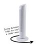 GRADE A1 - 29" Tower Fan with Remote Control 3 Speed Settings Timer & Oscillation Functions