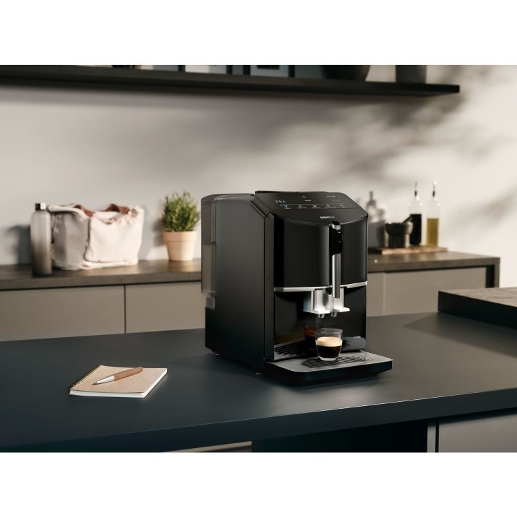 Siemens EQ300 Fully Automatic Bean To Cup Coffee Machine - Black