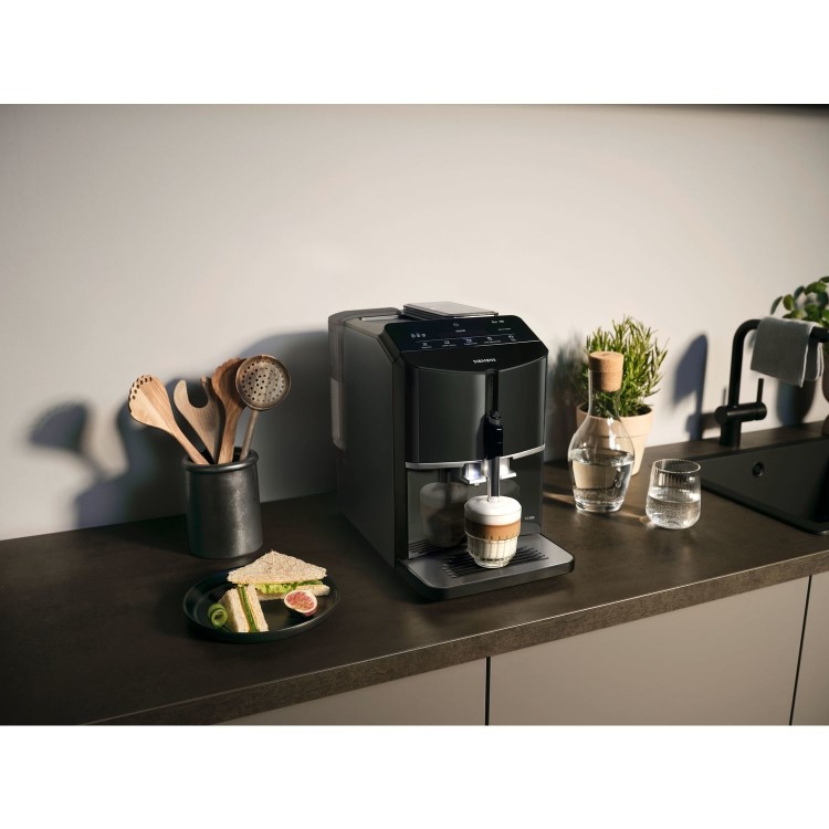 Siemens EQ300 Fully Automatic Bean To Cup Coffee Machine - Black