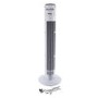 electriQ 38 Inch Oscillating Tower Fan - White