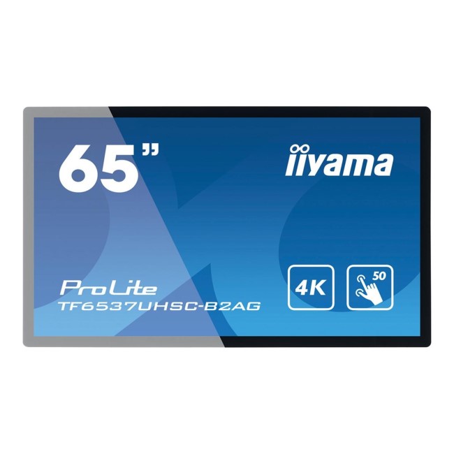 Iiyama TF6537UHSC-B2AG 65" 4K UHD Interactive Large Format Display