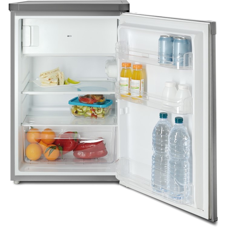 GRADE A2 - Indesit TFAA10S 45cm Wide Freestanding Under Counter Fridge - Silver