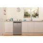 GRADE A2 - Indesit TFAA10 Under Counter Freestanding Fridge with Ice Box White