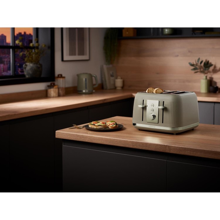 Kenwood TFP30.000GN Dusk 4 Slice Toaster - Olive Green