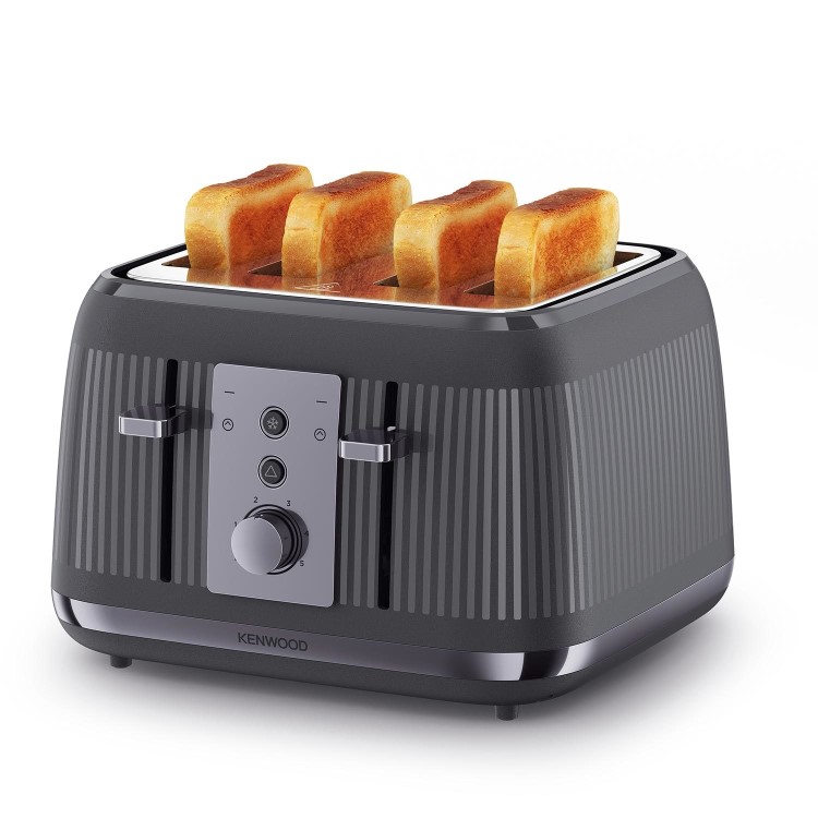 Kenwood TFP30.000GR Dusk 4 Slice Toaster - Slate Grey