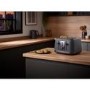 Refurbished Kenwood TFP30.000GR Dusk 4 Slice Toaster Slate Grey