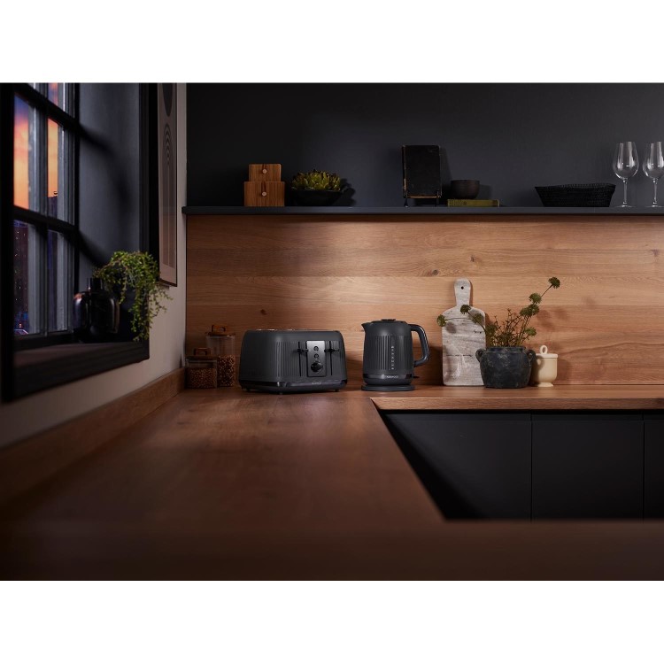 Kenwood TFP30.000GR Dusk 4 Slice Toaster - Slate Grey