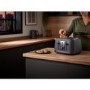 Refurbished Kenwood TFP30.000GR Dusk 4 Slice Toaster Slate Grey