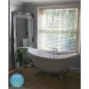 Lostock Traditional Double Ended Slipper Style Freestanding Bath with Lion Feet - 1750 x 730 x 770mm