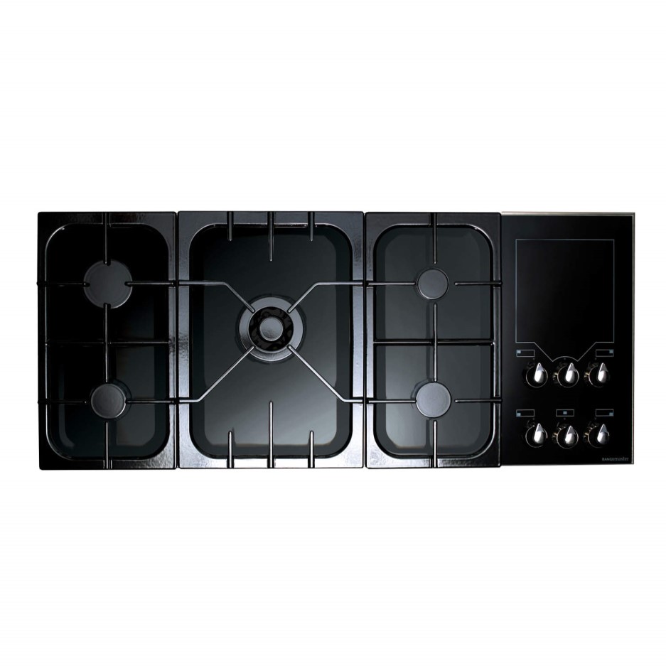 Rangemaster 82080 Toledo Freestyle 120cm Gas Hob With Warming Zone And