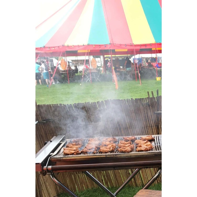 Cinders TG160F Festival Foldable Single Zone Gas Barbecue