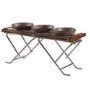 Cinders TG160 Classic Slimfold Dual Zonel Professional Folding Gas Barbecue