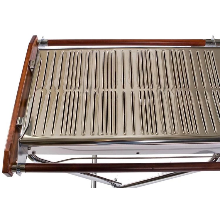 Cinders TG160 Classic Slimfold Dual Zonel Professional Folding Gas Barbecue